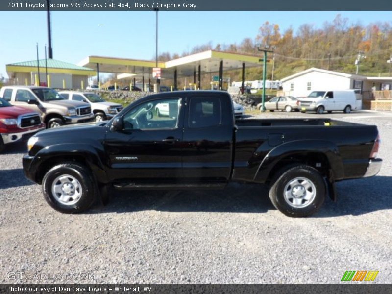 Black / Graphite Gray 2011 Toyota Tacoma SR5 Access Cab 4x4