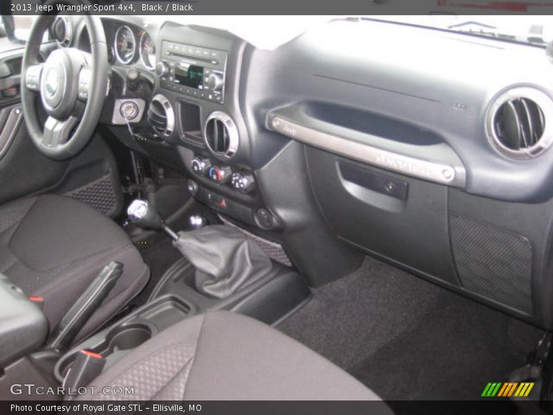 Black / Black 2013 Jeep Wrangler Sport 4x4