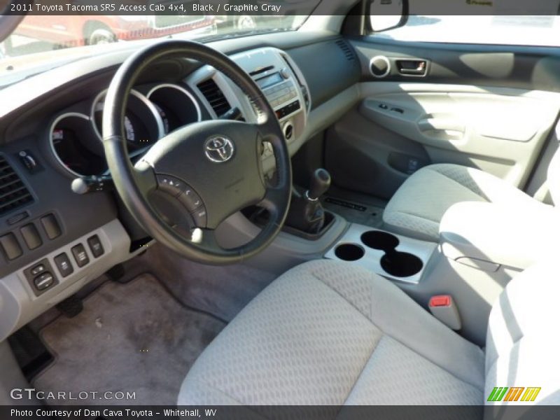 Black / Graphite Gray 2011 Toyota Tacoma SR5 Access Cab 4x4