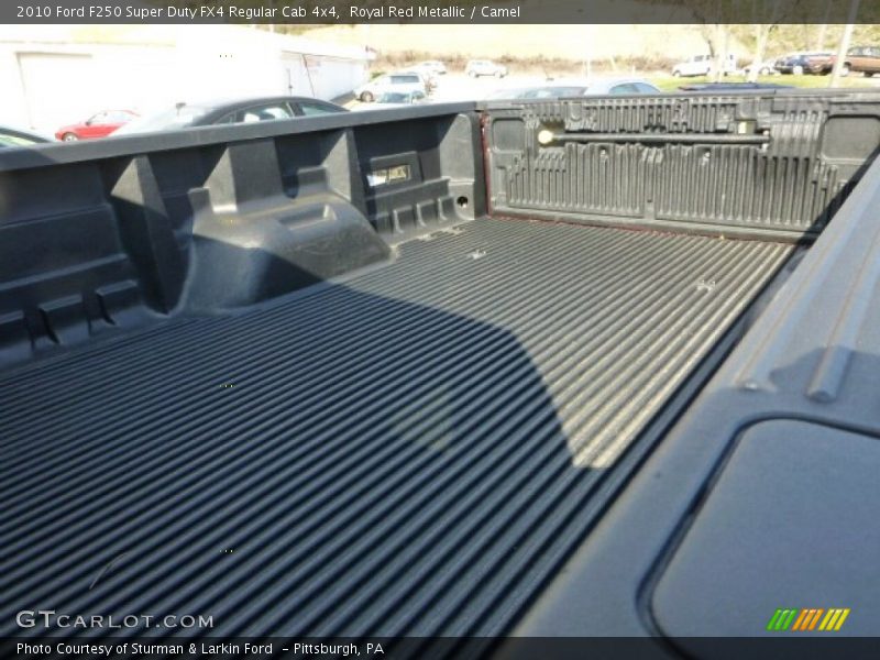 Royal Red Metallic / Camel 2010 Ford F250 Super Duty FX4 Regular Cab 4x4