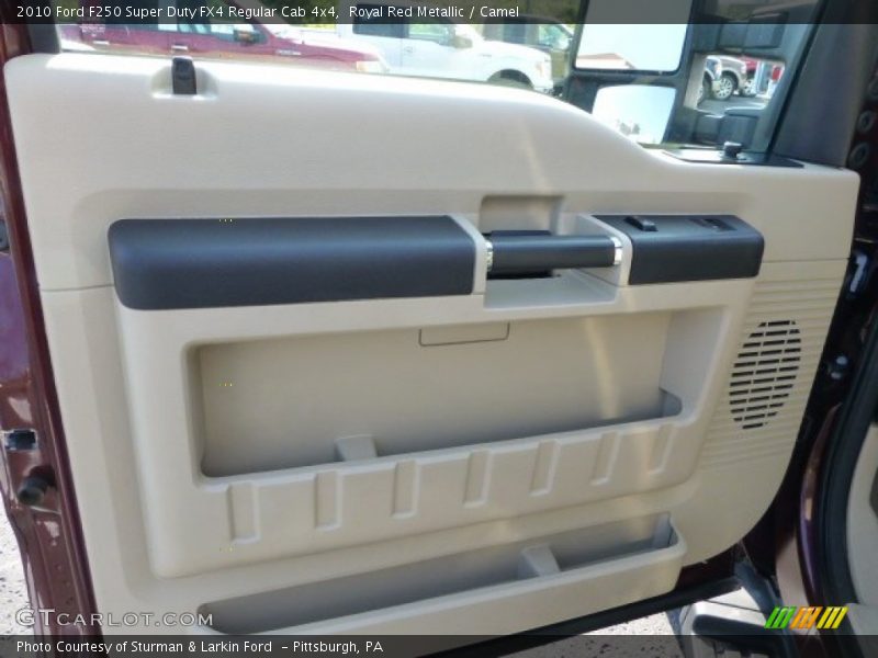 Royal Red Metallic / Camel 2010 Ford F250 Super Duty FX4 Regular Cab 4x4