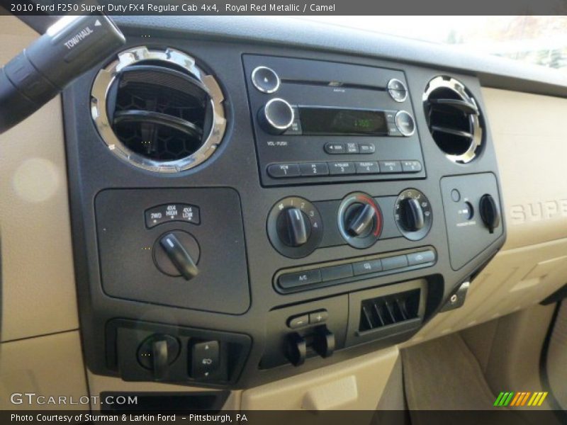 Royal Red Metallic / Camel 2010 Ford F250 Super Duty FX4 Regular Cab 4x4