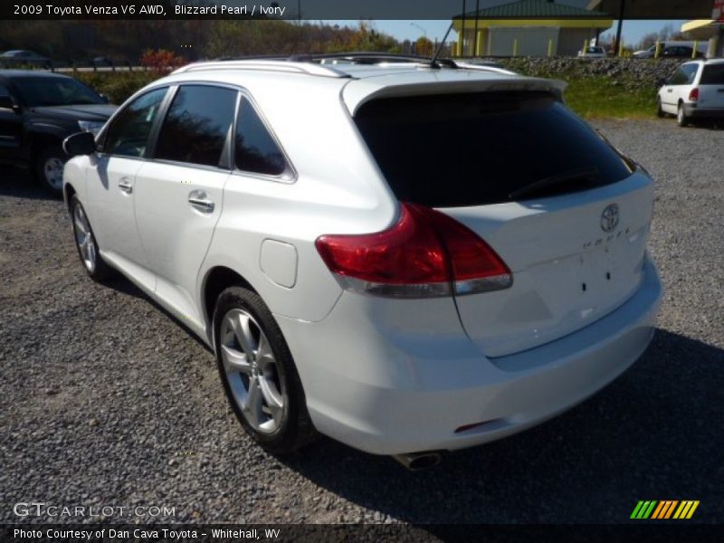 Blizzard Pearl / Ivory 2009 Toyota Venza V6 AWD