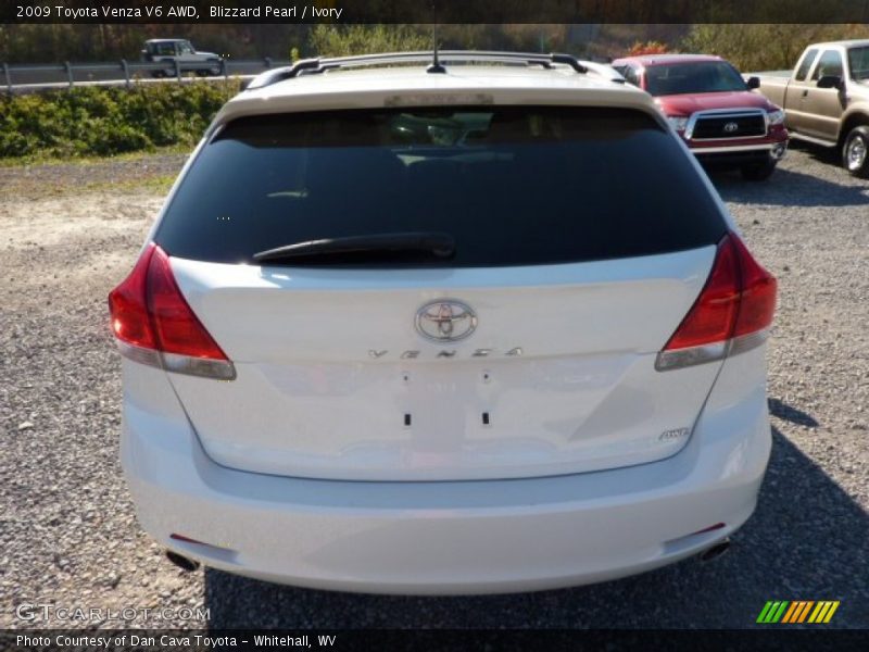 Blizzard Pearl / Ivory 2009 Toyota Venza V6 AWD