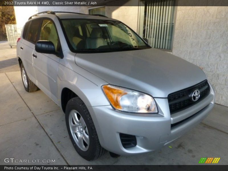 Classic Silver Metallic / Ash 2012 Toyota RAV4 I4 4WD