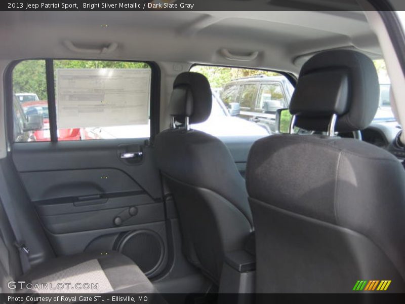 Bright Silver Metallic / Dark Slate Gray 2013 Jeep Patriot Sport