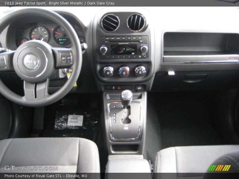 Bright Silver Metallic / Dark Slate Gray 2013 Jeep Patriot Sport