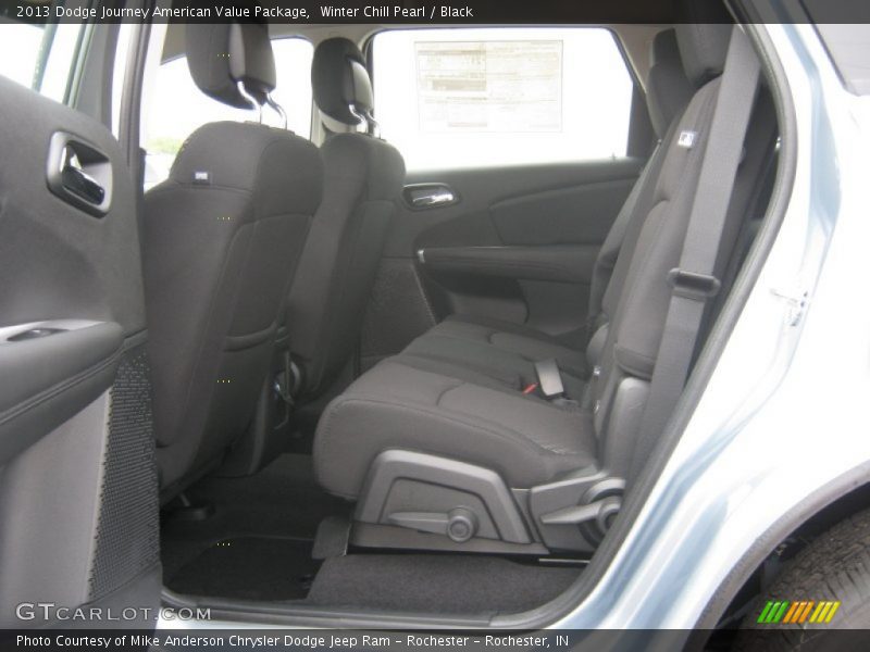 Winter Chill Pearl / Black 2013 Dodge Journey American Value Package