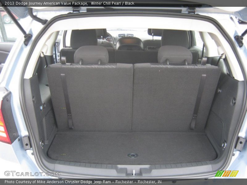 Winter Chill Pearl / Black 2013 Dodge Journey American Value Package