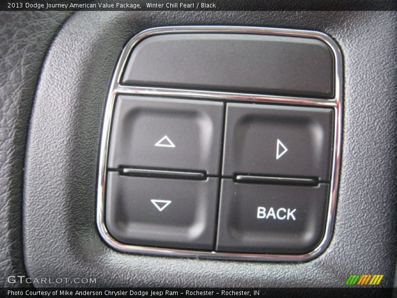 Winter Chill Pearl / Black 2013 Dodge Journey American Value Package