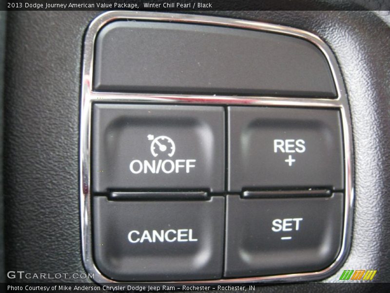 Winter Chill Pearl / Black 2013 Dodge Journey American Value Package