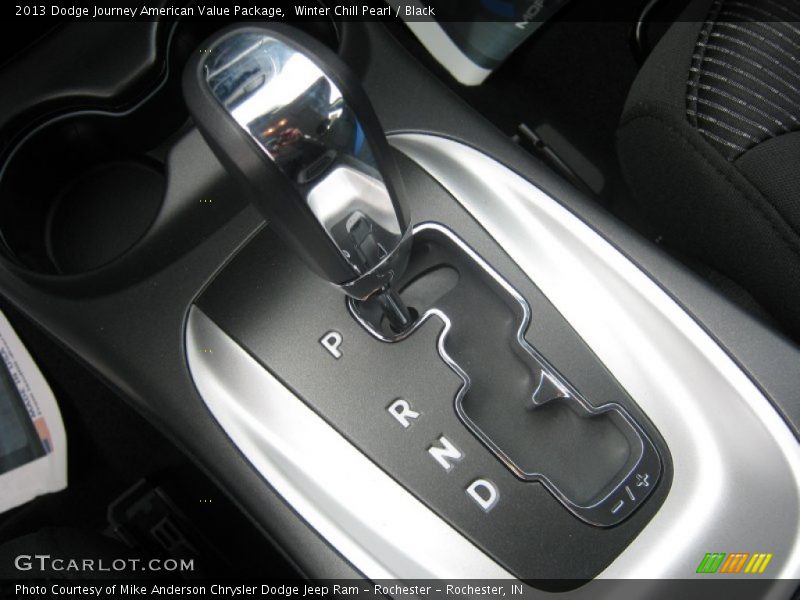 Winter Chill Pearl / Black 2013 Dodge Journey American Value Package