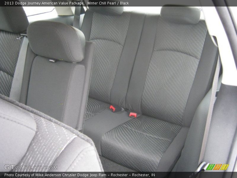 Winter Chill Pearl / Black 2013 Dodge Journey American Value Package
