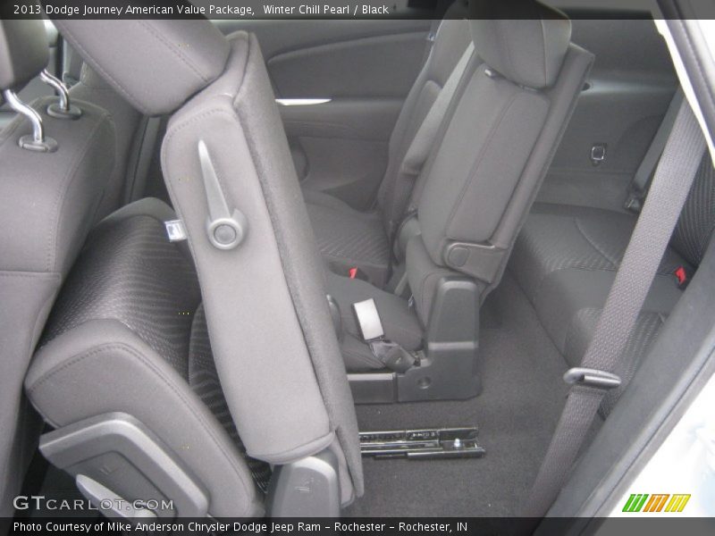 Winter Chill Pearl / Black 2013 Dodge Journey American Value Package