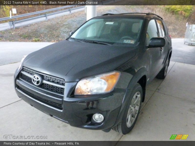 Black Forest Pearl / Dark Charcoal 2012 Toyota RAV4 Sport 4WD