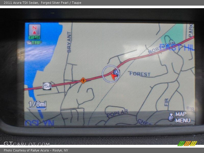 Forged Silver Pearl / Taupe 2011 Acura TSX Sedan