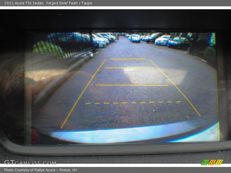 Forged Silver Pearl / Taupe 2011 Acura TSX Sedan