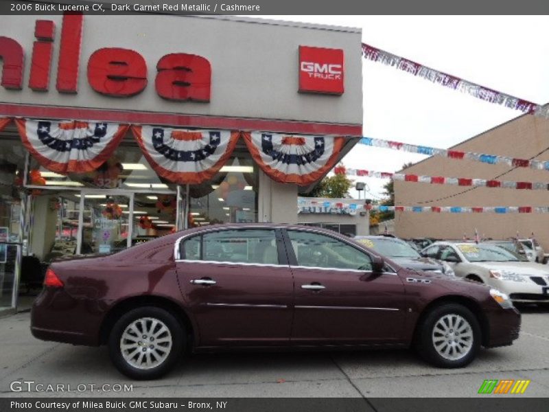 Dark Garnet Red Metallic / Cashmere 2006 Buick Lucerne CX