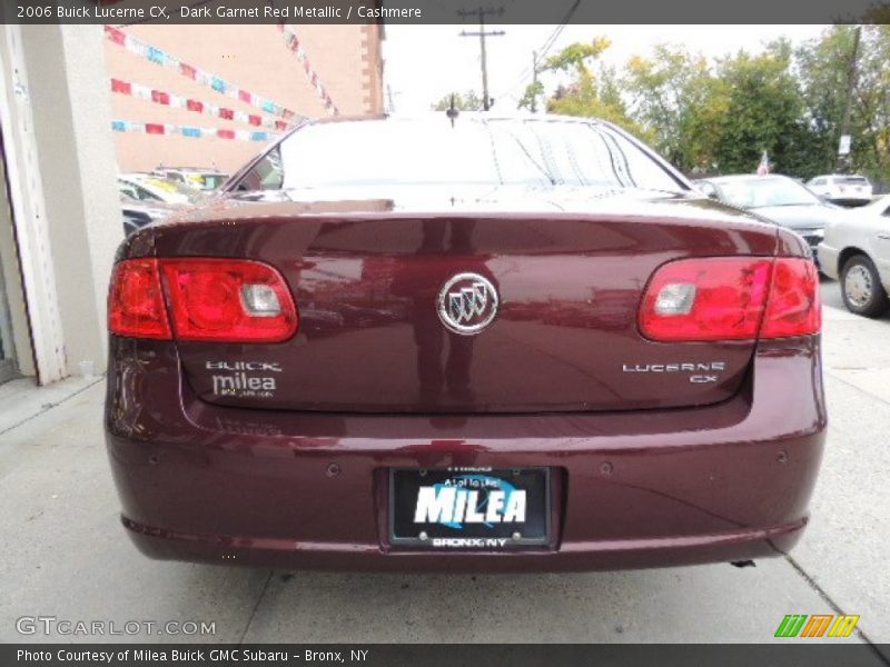 Dark Garnet Red Metallic / Cashmere 2006 Buick Lucerne CX