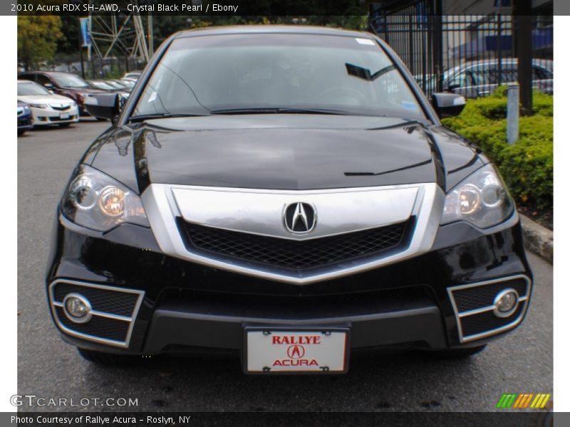 Crystal Black Pearl / Ebony 2010 Acura RDX SH-AWD