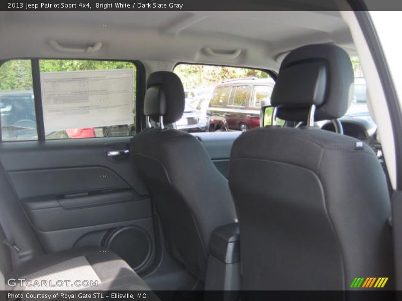 Bright White / Dark Slate Gray 2013 Jeep Patriot Sport 4x4