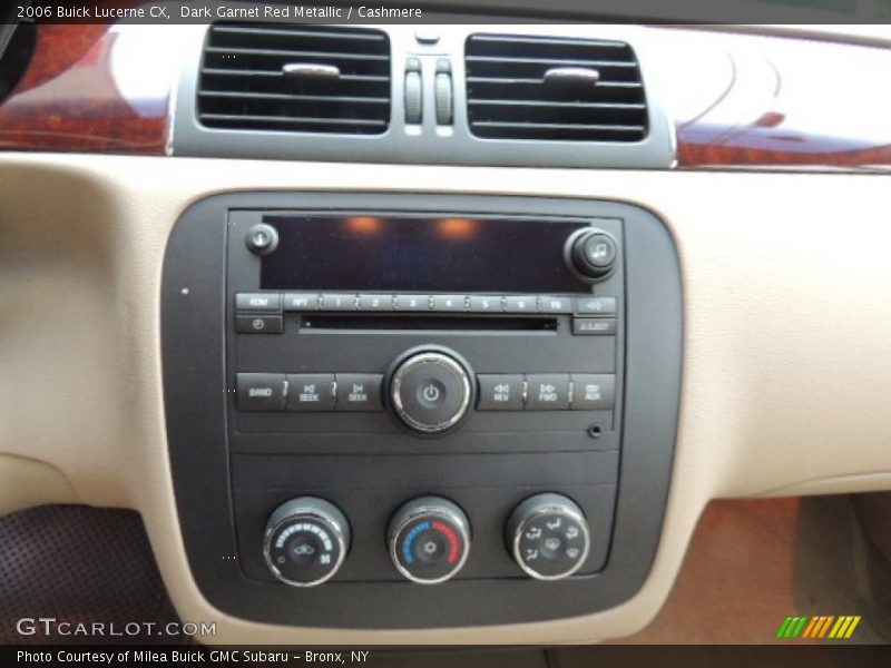 Dark Garnet Red Metallic / Cashmere 2006 Buick Lucerne CX