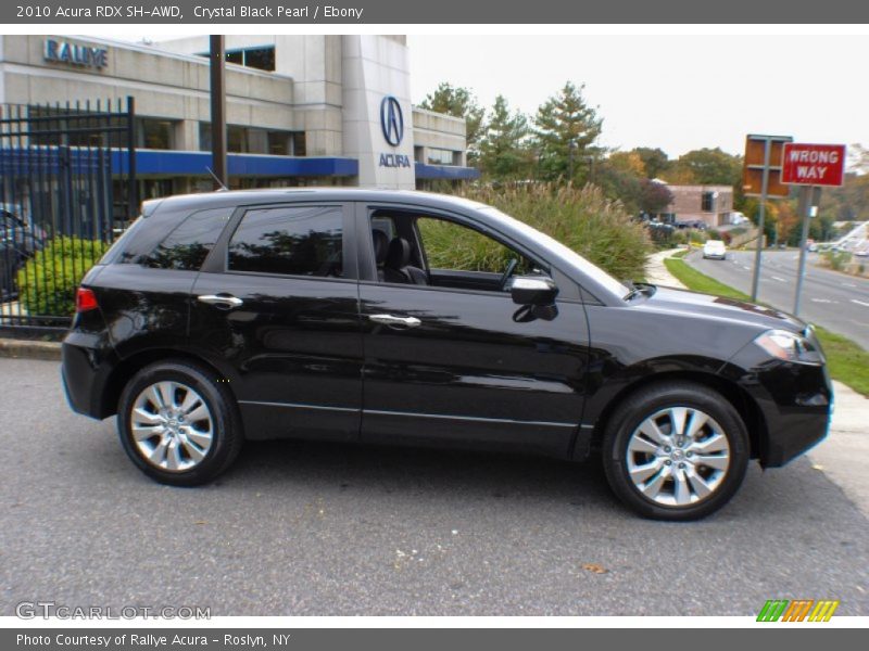 Crystal Black Pearl / Ebony 2010 Acura RDX SH-AWD