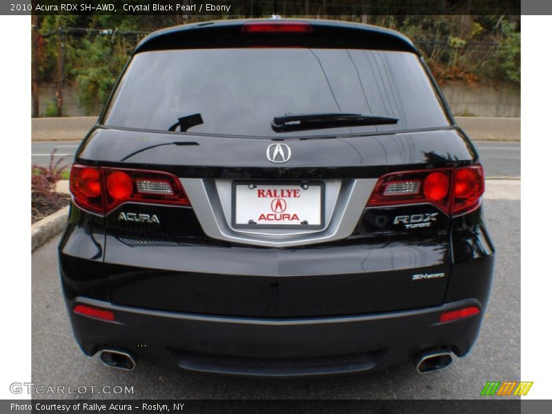 Crystal Black Pearl / Ebony 2010 Acura RDX SH-AWD