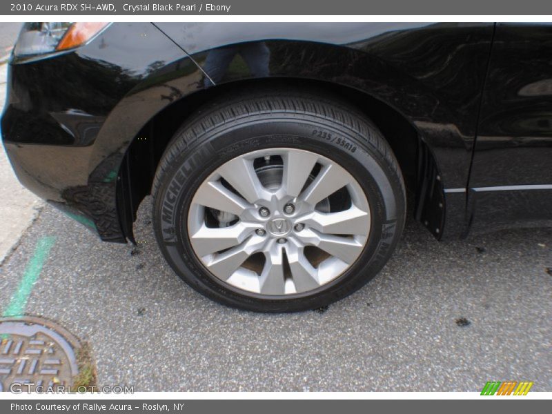 Crystal Black Pearl / Ebony 2010 Acura RDX SH-AWD