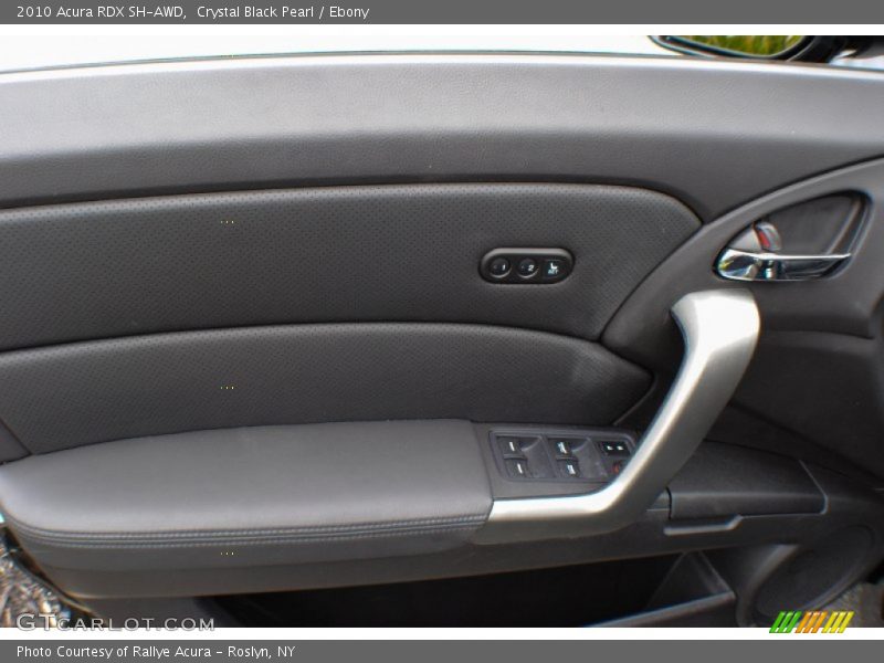 Crystal Black Pearl / Ebony 2010 Acura RDX SH-AWD
