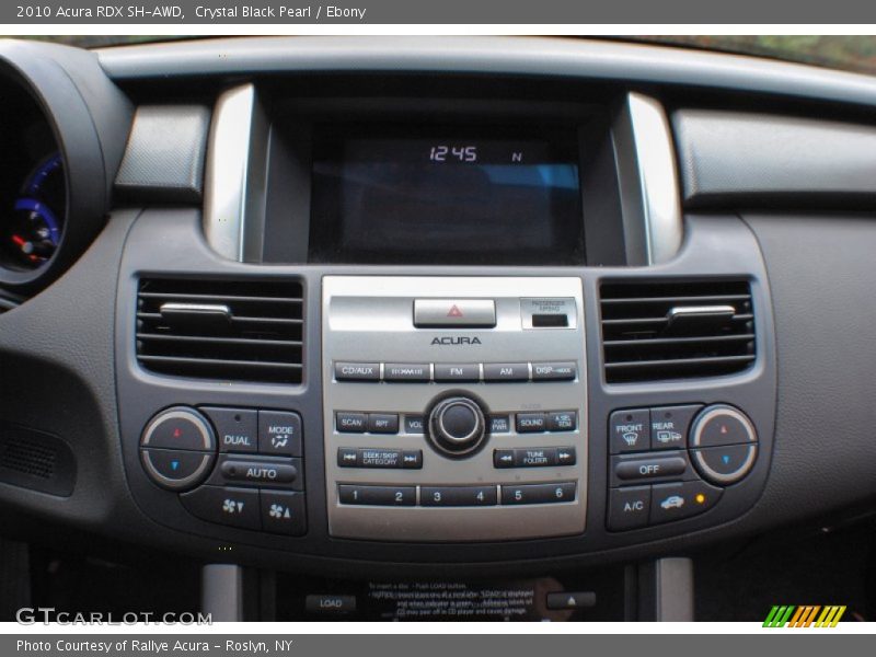 Crystal Black Pearl / Ebony 2010 Acura RDX SH-AWD