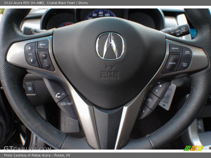 Crystal Black Pearl / Ebony 2010 Acura RDX SH-AWD