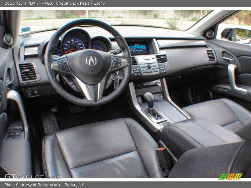 Crystal Black Pearl / Ebony 2010 Acura RDX SH-AWD