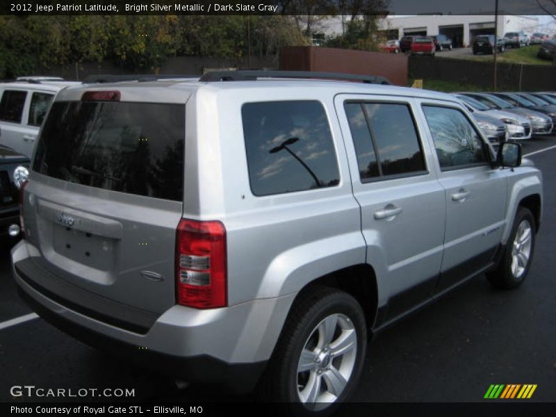 Bright Silver Metallic / Dark Slate Gray 2012 Jeep Patriot Latitude
