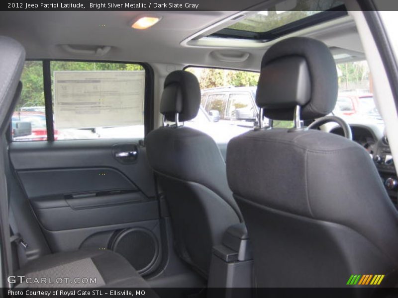 Bright Silver Metallic / Dark Slate Gray 2012 Jeep Patriot Latitude