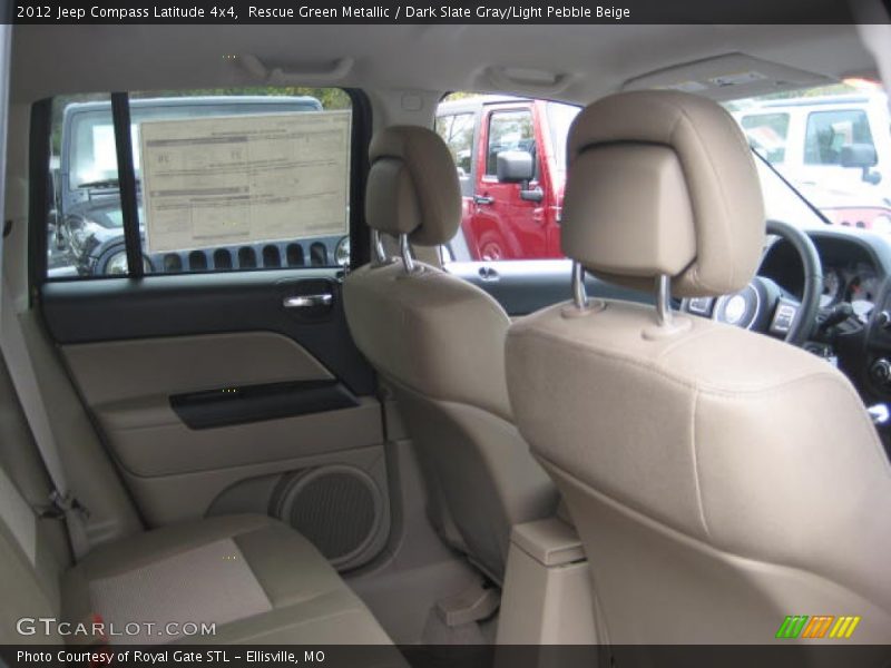 Rescue Green Metallic / Dark Slate Gray/Light Pebble Beige 2012 Jeep Compass Latitude 4x4
