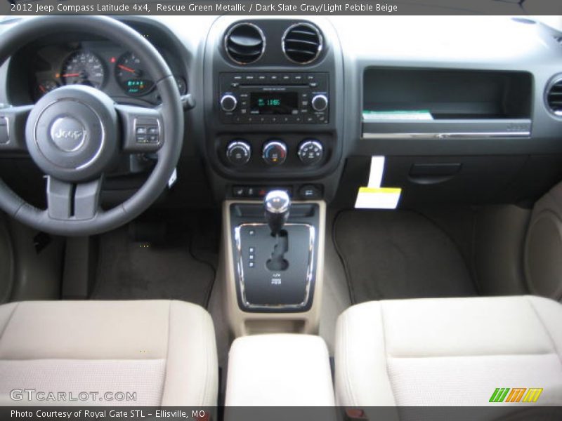 Rescue Green Metallic / Dark Slate Gray/Light Pebble Beige 2012 Jeep Compass Latitude 4x4