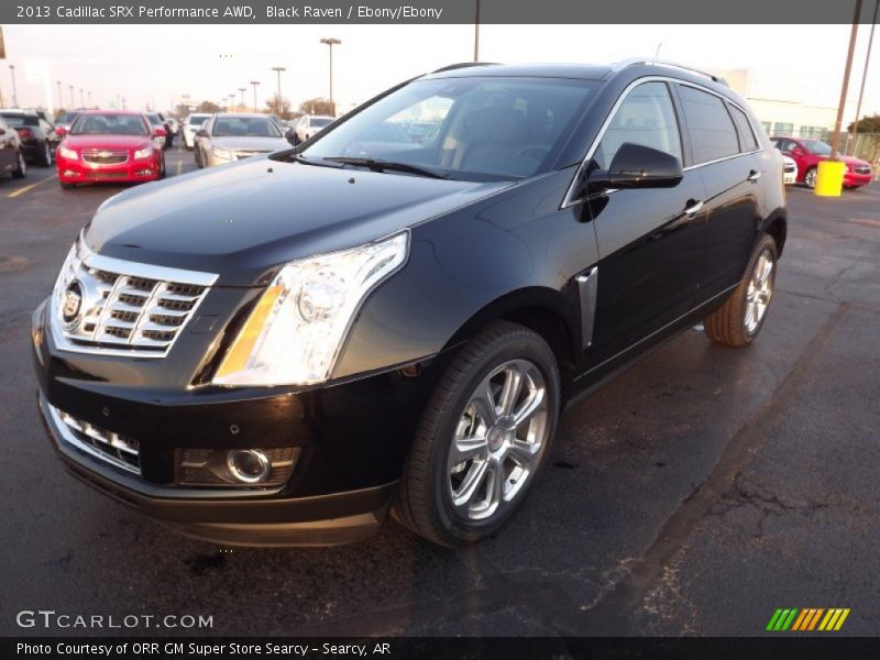 Black Raven / Ebony/Ebony 2013 Cadillac SRX Performance AWD