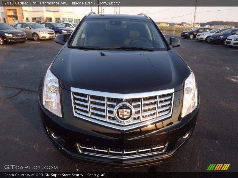 Black Raven / Ebony/Ebony 2013 Cadillac SRX Performance AWD