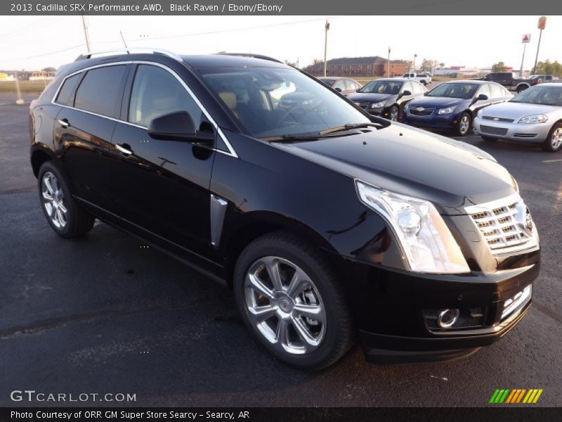 Black Raven / Ebony/Ebony 2013 Cadillac SRX Performance AWD