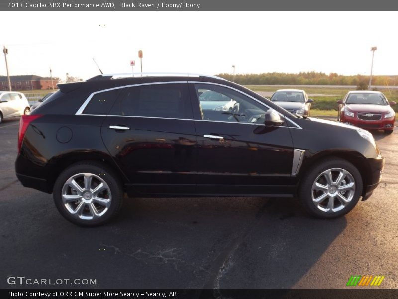 Black Raven / Ebony/Ebony 2013 Cadillac SRX Performance AWD