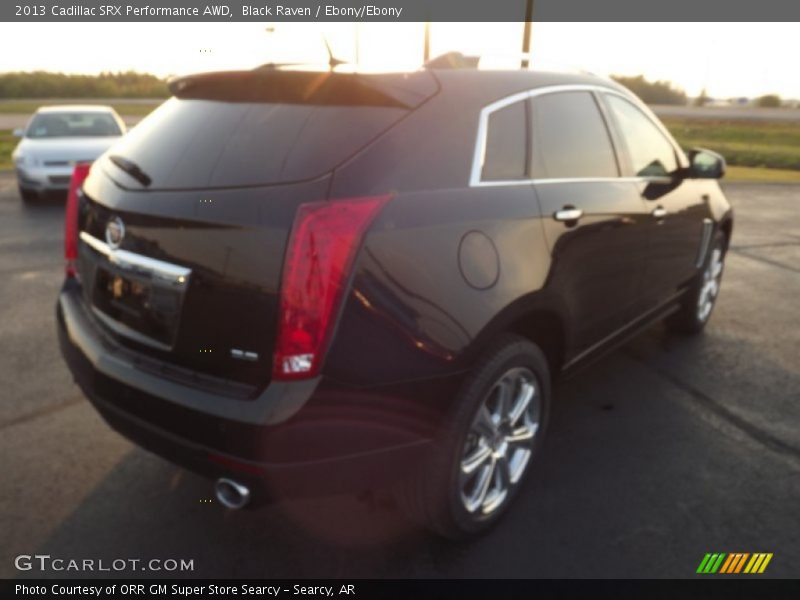 Black Raven / Ebony/Ebony 2013 Cadillac SRX Performance AWD