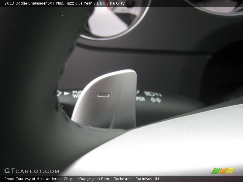 Jazz Blue Pearl / Dark Slate Gray 2013 Dodge Challenger SXT Plus