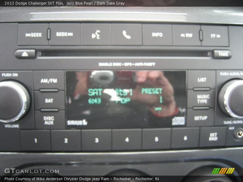 Audio System of 2013 Challenger SXT Plus