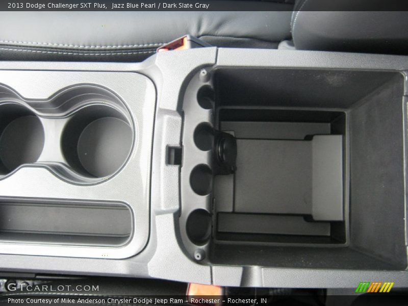 Jazz Blue Pearl / Dark Slate Gray 2013 Dodge Challenger SXT Plus