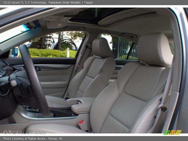 Palladium Silver Metallic / Taupe 2010 Acura TL 3.5 Technology