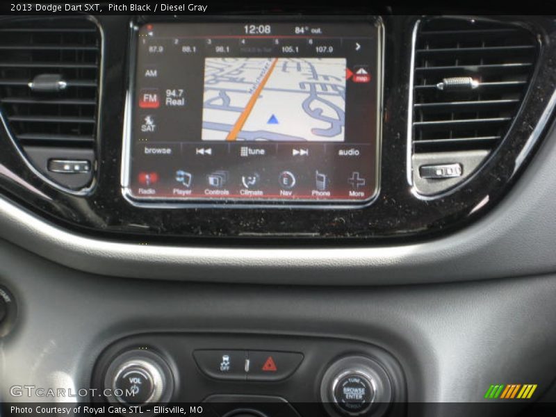 Pitch Black / Diesel Gray 2013 Dodge Dart SXT