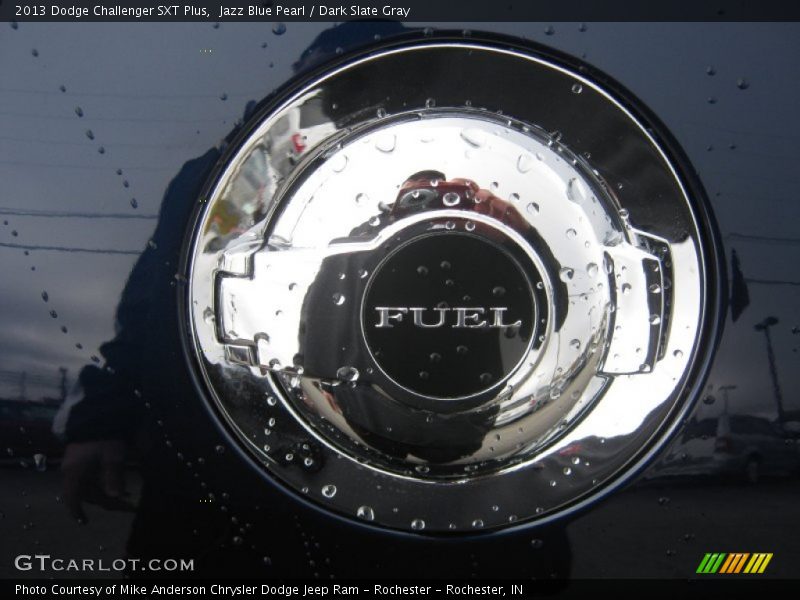 Jazz Blue Pearl / Dark Slate Gray 2013 Dodge Challenger SXT Plus