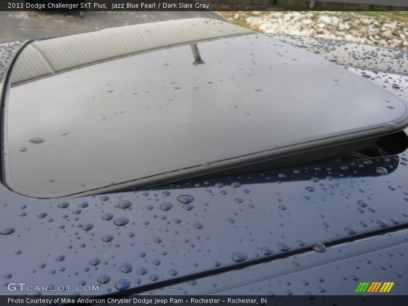 Jazz Blue Pearl / Dark Slate Gray 2013 Dodge Challenger SXT Plus