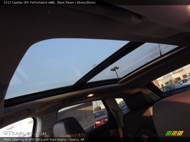 Sunroof of 2013 SRX Performance AWD